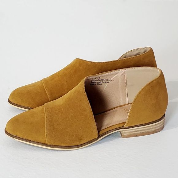 Beast Fashion Shoes - Beast Fashion D'Orsay Flat pointed toe Shoes